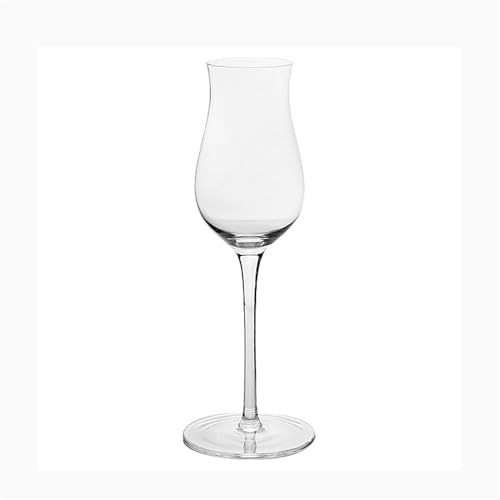 x3anggyt5 Champagne Flutes High Footed Champagne Glass, 1 Pcs Tulip Champagne Flute, 4.73 oz Capacity, Perfect for A Birthday Party with Classmates Champagne Glasses