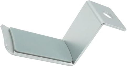 POPETPOP Support Casque Rotatif En Alliage D’aluminium Argenté, Support Mural Pour Écouteurs De Bureau, Accessoire Informatique Pour Rangement Et Protection Casque, Organisation Bureau Ergonomique