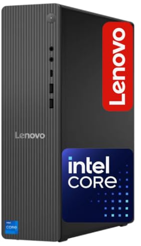 Lenovo IdeaCentre Secure & Productive Business Tower Desktop｜16GB DDR5 RAM | 14TH Intel 4-core (Beat i5-12400T) | 756GB Storage(256GB SSD & 500GB HDD) | HDMI, Wi-Fi 6E, RJ-45, USB-C｜Windows 11 Pro