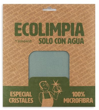 10XDIEZ Paño bayeta ecolimpia Especial Cristales - (Caqui - 1 Unidad)