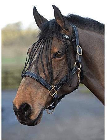 2022 Flecos De Mosca Saxon Rosa Intenso - Weatherbeeta Mask Size - Pony