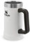 Stanley Adventure Vacuum Stein 0.7L - Mantiene Le Bevande Fresche Per 7 Ore - Bricco Di Birra Con Manico In Acciaio Inossidabile - Lavabile In Lavastoviglie - Polar White