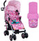 Cosatto Supa 3 Pushchair – Lightweight Stroller from Birth to 25kg - Compact Fold, Shopping Basket, Footmuff (Dusky Unicorn Land)