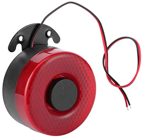 Bocina de marcha atrás, vehículo automático 12 / 24V ABS bocina de marcha atrás advertencia de marcha atrás alarma de coche altavoz zumbador luz de sonido
