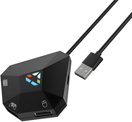 Tangentbordsmusadapter, Kompatibel med One, konsoler, Förbättrad Spelupplevelse, Plug and Play, Hållbar, ABS-material, För FPS, TPS, RPG, RTS-spel