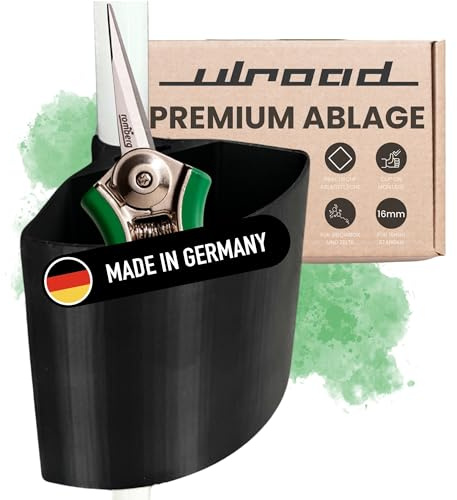 ULROAD Bandeja para Growbox, barra de 16 mm, compatible con Mars Hydro Homebox Zelsius, estantería esquinera, accesorio para jardín secreto para DiamondBox