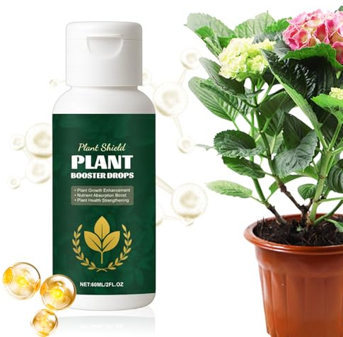 Fertilizante Líquido | Liberación Gradual Aumenta la Floración | Alimento Líquido para Plantas Interior y Exterior - Para Cítricos, Cactus, Orquídeas, Hortensias, Monstera, Pothos, Jardín,