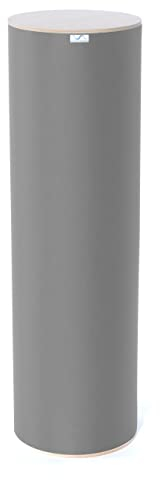 Bluetone Acoustics Tube BassTrap - Premium Bassfalle 100cm - Akustikpaneele - Bass Trap - Schallabsorber (Silber)