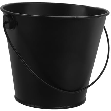 ROMISBABA Seau de Barbecue Durable Récipient Graisse pour Accessoire de Grillade Pratique pour Camping et Plein