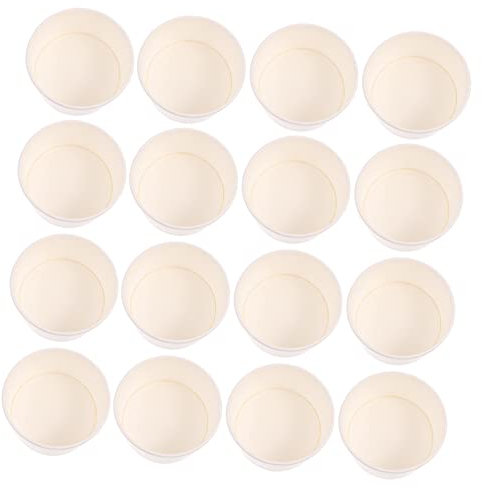 Healeved 100 Pezzi coppa gelato morbido servire per antipasti Ciotole di gelato ghiaccio tazza rosa ciotola di gelato Coppa di gelato pirottini per mousse carta bianca