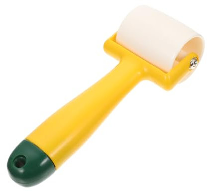 VILLCASE Rouleau à Papier Peint Manuel Rouleau Presseur Plat pour Vinyle et Papier Peint Outil de Lissage pour Décoration Maison 1 Pièce pour Réparation de Joints