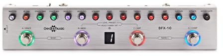 Bass Multi Effects Pedal by Gear4music