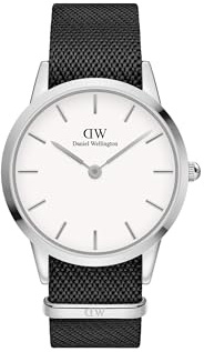 Daniel Wellington Iconic NATO Heritage 40mm Reloj Hombre, DW Clásico Reloj Hombre