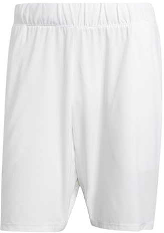 adidas Herren Club Tennis Climacool Stretch Woven Shorts, White, XL 7 inch