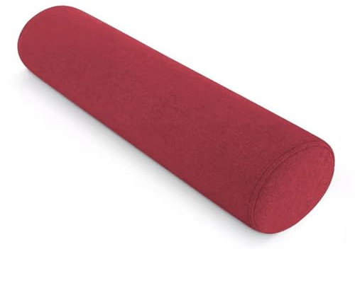 qing yun Runder Bettlückenfüller für Bettkissen, Matratzenlückenfüller, Bettmatratzenverlängerung, Nackenrolle, langes Bettlückenfüller (10 x 10 x 200 cm, rot)