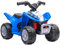 AIYAPLAY Elektro-Quad Miniquad Kinder Elektro ATV Kinderquad mit LED und Hupe Kindermotorrad Kinderfahrzeug Elektroauto für Kinder ab 18 Monaten Metall Blau 65,5 x 38,5 x 43,5 cm