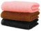 3 Pcs African Net Sponge, African Net Long Bath Net Sponge Bathing Body Exfoliating Shower Body Back Scrubber Skin Smoother,for Removing Dead Skin Dirt Oil, 80×30cm (Black+Pink+Brown)