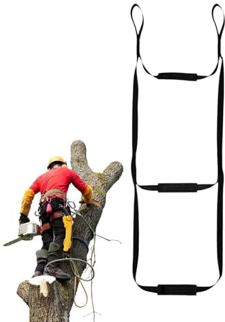 Scala di corda per adulti, scala di corda per barca,Scala di corda in nylon | Giocattolo di scala dell'albero leggero, scala del parco giochi, strumento per attrezzature per bastoncini da arrampicata