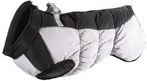 VOCUE Warmer Hunde-Wintermantel, wendbar, Hundejacke, Hundepuffer, Jacken, Hundeoberbekleidung für große Hunde