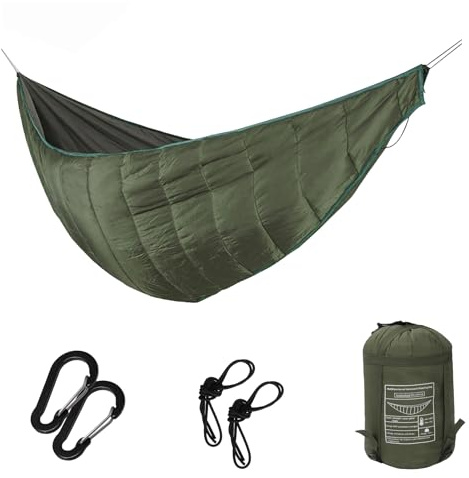 REDCAMP Hommock Underquilt Underblanket, Lightweight Camping Quilt for Hammocks Gear Warm 4 Seasons,Ideal for Travel, Backpacking, Hiking, Beach, Backyard, Patio