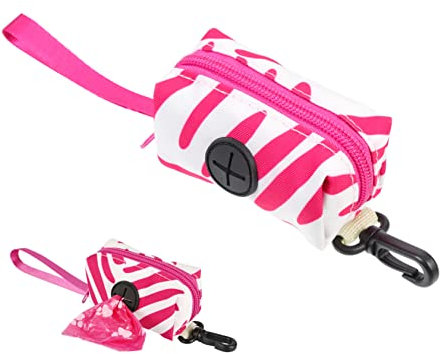Sosoport Tragbarer Kotbeutelhalter Kompakter Beutelspender Für Hunde Strapazierfähige Tasche Mit Karabiner Zum Aufhängen Für Täglichen Gebrauch Und Outdoor-aktivitäten