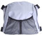 LIXSAZSE Kayak Mesh Bag Storage Pouch Seat Back Pocket Boats Reflective Stripe Convenient and Durable, Grey