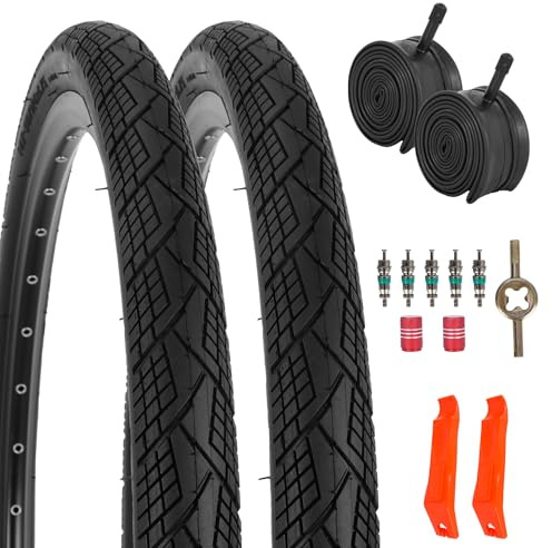 2-Pack 24x1.75 Bike Tire Tube, 24 Inch Mountain Bike Tires & Tubes (UK)