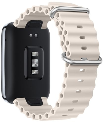 Ocean Loop-band för Apple Watch ultramjukt andningsbart elastiskt sportband i silikon, kompatibelt med serie 11/10/9/8/7/SE/6/5 (49 mm 45 mm 44 mm 42 mm 41 mm 40 mm 38 mm), 49 45 44 46 42mm(S321