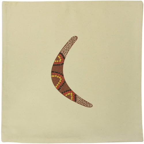 Azeeda 40cm x 40cm 'Decorative Boomerang' Canvas Cushion Cover (CV00048681)