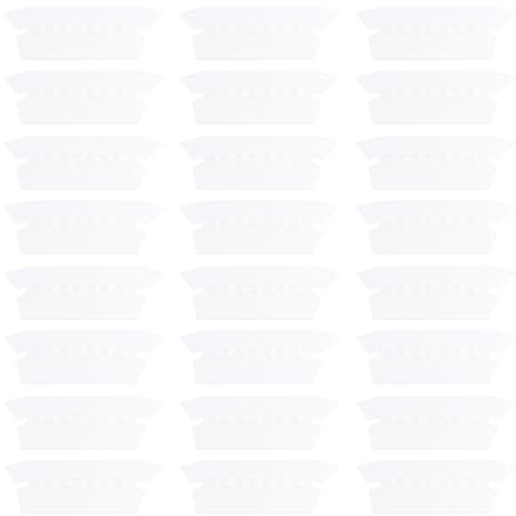 HYTROVE Etiquetas de Carpeta Transparentes Colgantes 100 Piezas con Papel para Clasificación de Archivos, Pestañas para Carpetas de Oficina Reutilizables, Organizador de Archivos
