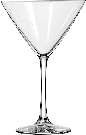 Libbey 7507 Vina Martini, Copas de 12 oz, 7.375 pulgadas de altura, 4.75 pulgadas de ancho, 7.375 pulgadas de largo, grande, transparente (paquete de 12)