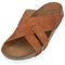 HAFLINGER Bio BO Pantolette Unisex Leder Braun (Country Karamell 1653), Gr 41