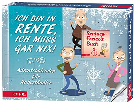 Rentner-Freizeit-Adventskalender: Mit 24 Freizeit-Artikeln und Freizeitspaß-Buch