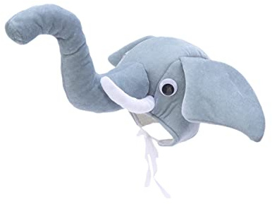 Funny Party Hats for Kids: Elephant Hat Elephant Trunk Cap Elephant Costume Animal Costume Hats