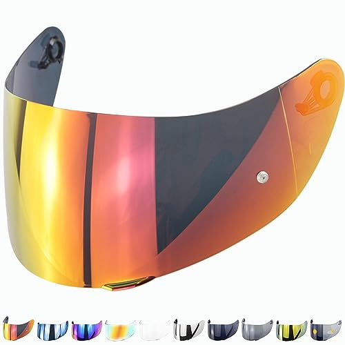 Everalo Visera AGV K1 – K1S – K3SV – K5 – K5S – S4SV – Horizon – Skyline – Strada – Stealth SV – Compact – GT-2 Pinlock Ready GT-2 (Rojo Cromo)