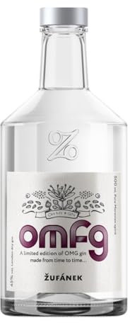 OMFG - Oh My F*** Gin Limited Edition 2023, 500ml 45% | Klassische Rezeptur mit exklusivem Flammenbaum-Akzent | Handgefertigt von Martin Zufanek seit 2014 | Sammlerstück und Genusserlebnis