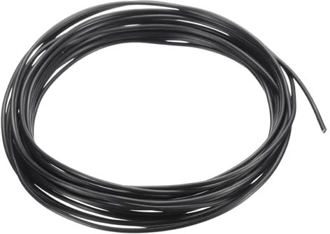 PATIKIL 1.5mm Bonsai Training Wire, Aluminum, Black, 5m/16.4ft, 1 Roll