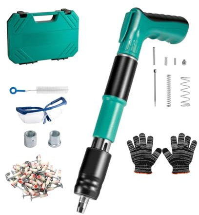 Kit Pistola de Clavos Portátil - Clavadora Eléctrica para Renovación del Hogar y Construcción