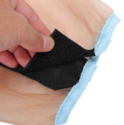 Gedourain Botas contra Moscas para Caballos, 4 Uds., Mallas Protectoras Transpirables para Refrigeración en Verano y Protección contra Moscas para Caballos