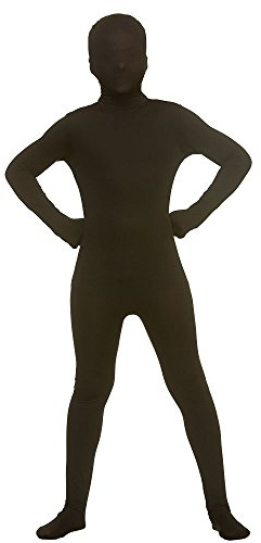 Wicked Costumes Kidz Skinz Déguisement unisexe Noir Taille L 8-10 ans