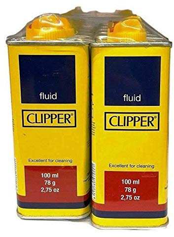 Clipper 12 x Lighter Refill Fuel Universal Lighter Fluid Cleaning Home 100ml