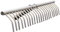 Rastrillo de aluminio para heno 22 dientes Brixo
