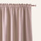 ROOM99 Vorhang mit Kräuselband Aura 140 x 240 cm Breite x Höhe Schiebegardinen Modern Curtain Wohnzimmer Schlafzimmer Puderrosa, 1 Stück