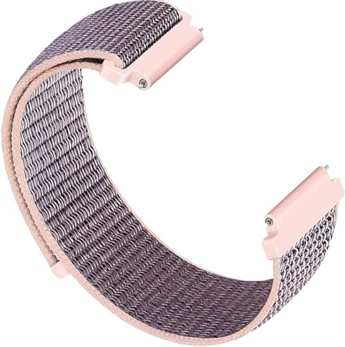 OUTPUTBT Nylon Uhrenarmbänder 16mm Kompatibel mit XPLORA X5 Play/XGO3 Kinder Smartwatch Ersatzarmband Kompatibel mit FOSSIL Alienwork Armband für Sanorum CS5 Huawei Band 6/B3 für Mädchen Junge Damen