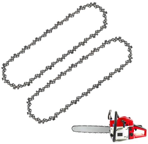 EPLZON 250 mm 3/8 LP 1,3 mm 40 eslabones Las Cadenas de Motosierra de bajo Rebote Son compatibles con einhell, Bosch, dolmar, ryobi, Husqvarna
