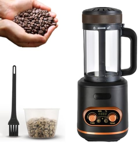 twostronking Torréfacteur à Café 240 ℃, Capacité 250 G, Avec Bouton Réglable Et Mode De Refroidissement, Température Et Temps Réglables, Adapté à La Maison, Au Café Et à D'autres Endroits