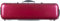 Geigenkoffer Glasfaser Safe Oblong 4/4 burgundy - shiny M-Case + Music bag