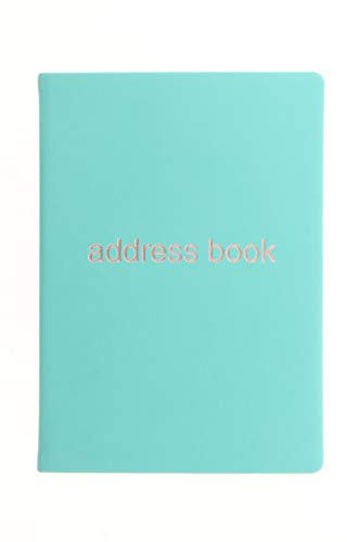 Letts of London Dazzle A5 adressbok turkos