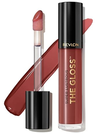 Revlon Super Lustrous Lip Gloss, Non-Sticky, Hydrating, High Shine Finish, 270 Indulge In It, 0.13 oz