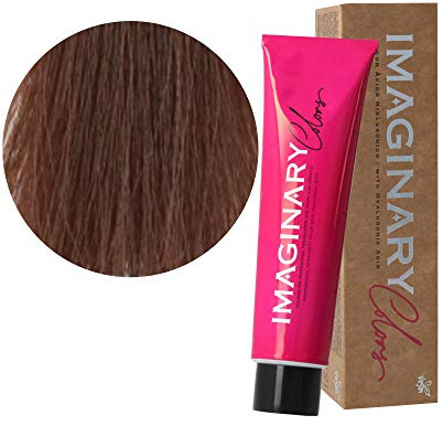 The Imaginary Colors | Coloración Permanente Vegana con Ácido Hialurónico | Cobertura 100% | Color Chocolate 5-9 Castaño Claro Tierra - 100 ml